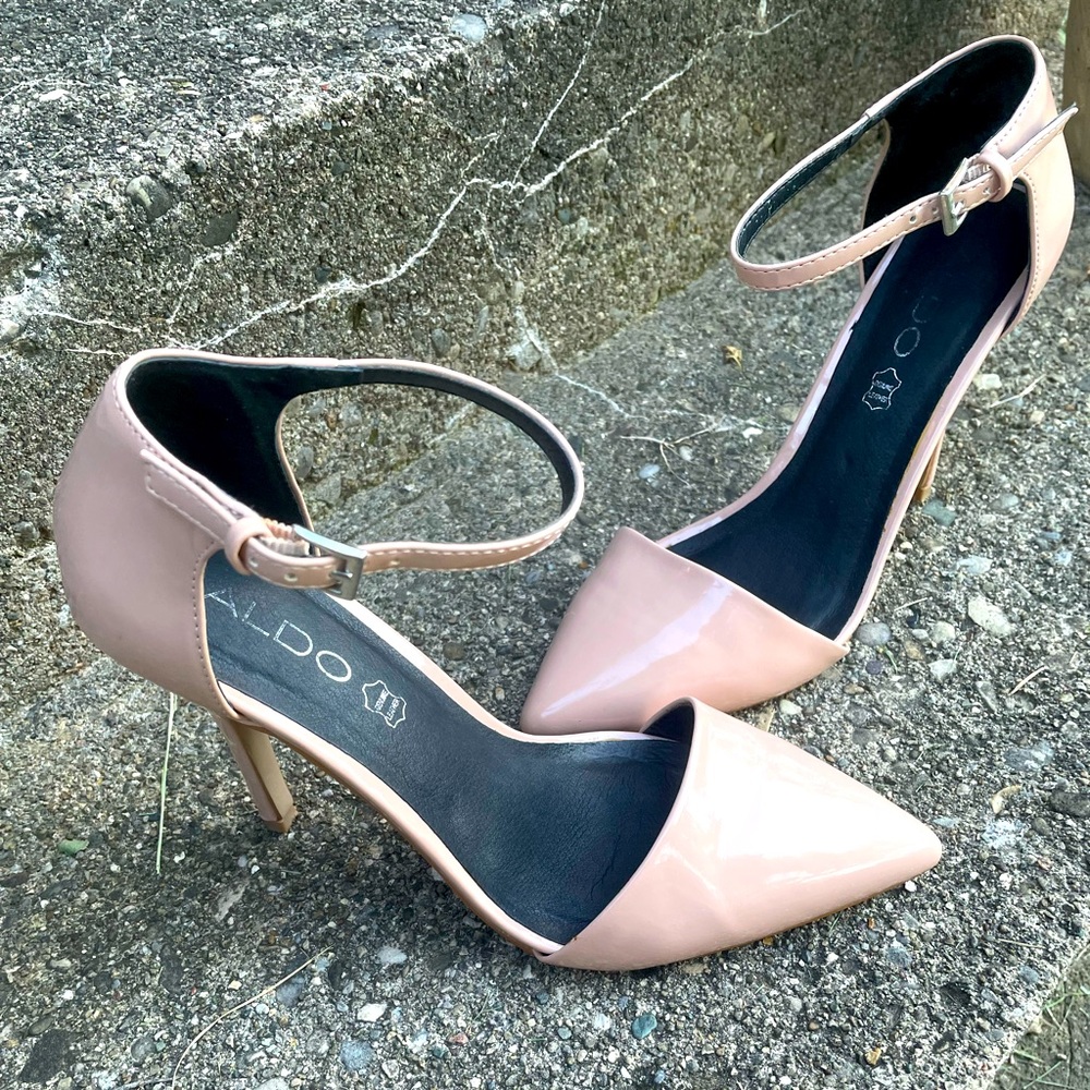 Aldo light pink/blush high heels